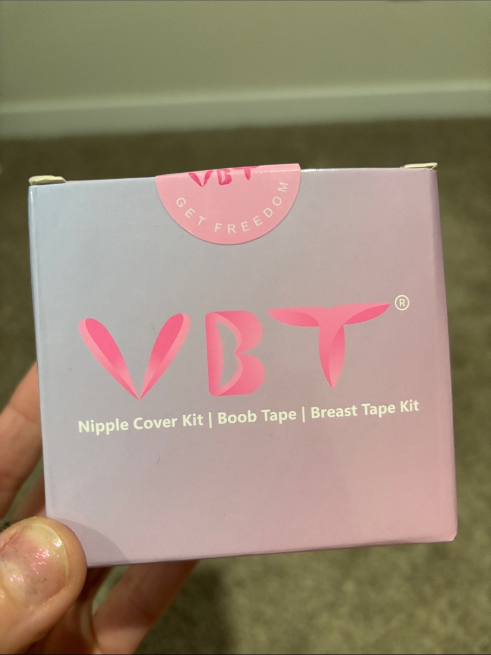 Pink Nipple Cover & Boob Tape Kit - never opened